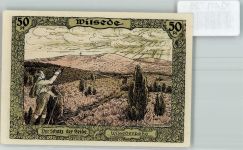 29646 W3045 Wilsede , Kr Soltau - Notgeld Heidefelder