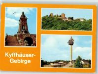 06567 O4712 Kyffhäuser - Kyffhäuser-Denkmal Rothenburg Fernsehturm Kulpenberg
