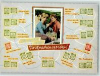 Nr. Brb 3 der Vero-Serie AK Gute Erhaltung Briefmarkensprache