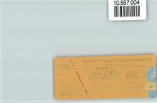 95659 W8594 Arzberg , Oberfr - Lichtspielhaus Krone Eintrittskarte II. Platz