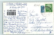 46446 W4240 Emmerich - Rheinansicht Frachtschiffe