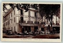 Digne-les-Bains Grand Hotel Oldtimer Tanksäule