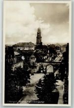 91052 W8520 Erlangen 1935 Foto AK Nürnberger Tor