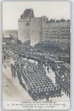 Funeral King Edward VII Adel England
