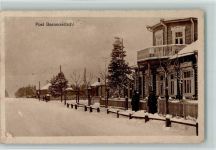 Baranowitschi 1916 - Winter Postamt AK Feldpoststempel: Komp. Inf. Regiments 57, Olysion Bredow Nr. 18 , der 3. Landw. Div.