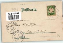 92342 W8437 Freystadt , Oberpf 1897 Lithographie Kloster Marktstraße Marktplatz Rathaus