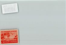 Reklamemarke - Metzeler Fliegerstoff - Ital. Flugapparat in Tripolis Flugwesen