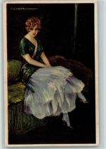Serie 160-6 Glamour Frau - Mode Corbella, T. Künstlerkarte