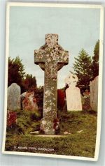 Dublin Foto AK Denkmal St. Kevin´s Cross Gelndaloug