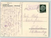 72202 W7270 Nagold Privatfoto AK Landpoststempel Egenhausen Baby Foto Inge Petersen Zu Gunsten des Deutschen Frauenwerkes Mütterdienst