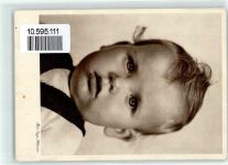 72202 W7270 Nagold Privatfoto AK Landpoststempel Egenhausen Baby Foto Inge Petersen Zu Gunsten des Deutschen Frauenwerkes Mütterdienst