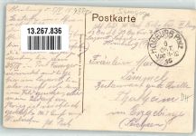 66424 W6650 Homburg , Saar 1915 - Synagoge