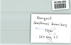 26316 W2930 Dangast FOTO KEINE AK Gasthaus Graniberg