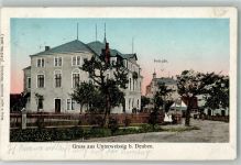 01705 O8210 Deuben 1909 - Unterweißig Gasthaus Schule