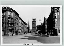 Neisse Nysa Privatfoto KEINE AK Münsterberger Turm Ort handschriftlich