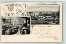 01705 O8210 Potschappel 1906 - Döhlen Gasthaus Angermann Saal Ort lt. Stempel