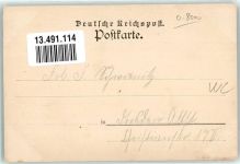 01705 O8210 Deuben - Überschwemmung 1897 Thureck's Haus Mühlenstraße 4