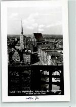 Neisse Nysa FOTO KEINE AK Kirche St. Jakobus und Agnes Rathausturm