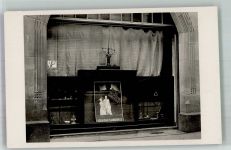 W6520 Worms Stadtapotheke Eugen Kirchner Emailleschild im Schaufenster Volksgesundheit Weimarer Republik Apotheke 1925 Foto AK