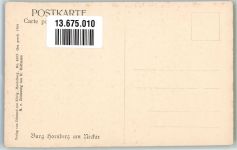 W6951 Neckarzimmern Burg Hornberg Verlag Edm. von König Nr. 4093 Hoffmann, H. Künstlerkarte