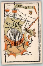 O7000 Leipzig Weltausstellung Buchgewerbe + Graphik Blatt 1 Holztafeldruck Kunstausstellung 1914