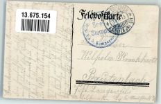 sign. Hans Rudi Erdt Soldat mit Batschari Zigaretten Plakatkünstler Zigarette 1915 Künstlerkarte