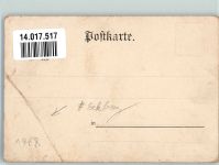 63924 W8764 Kleinheubach Gebrauchsspuren Panorama des Ortes mMit dem Löwensteinischen Schloss Engelsberg und der Presstuch-Fabrik Lithographie Eckbug