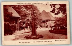 Yaounde Jaunde Gebrauchsspuren Ausstellung Paris 1931 Pavillon Kamerun