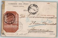 Lima 1900 Gebrauchsspuren gelocht
