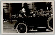Bern Berne Königspaar Schweizer General Adel Bulgarien 1924 Sonderstempel