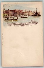 30100 Venezia Gebrauchsspuren Lithographie