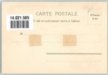 85140 Boulogne Gebrauchsspuren Hafen Lithographie