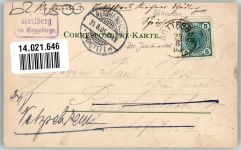 Bozi Dar Gottesgab 1905 Gebrauchsspuren Hotel Unterkunftshaus Kaiser Franz Josef Keilberg Lithographie