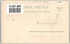 33000 Bordeaux Gebrauchsspuren Kirche Kathedrale Denkmnal Girondis Hafen Lithographie bechädigt