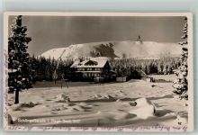 Schlingelbaude 1927 Winter Riesengebirge