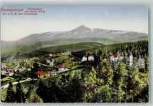 Brückenberg Karpacz Gorny Foto AK Riesengebirge