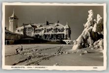 Bozi Dar Gottesgab 1940 Winter Hotel Keilberg