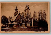 Brückenberg Karpacz Gorny Foto AK Kirche Wang