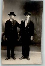 Kattowitz Katowice 1917 Privatfoto AK Feldpost WK I Gruppenfoto Privat Ort lt. Stempel