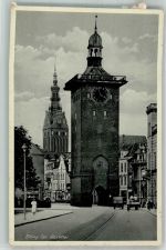 Elbing Elblag 1939 Gebrauchsspuren Markttor