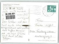17498 O2201 Gristow Foto AK Betriebsferienobjekt VEB Kraftverkehr Meißen