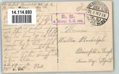 70190 Boult 1916 Foto AK Uniform Soldaten Lesehalle Feldpost WK I Inf.Div. 32