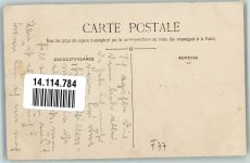 77260 La Ferte-sous-Jouarre 1918 Foto AK WK I Trümmer Schloss