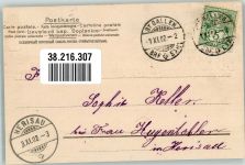 Bauernhaus 1902 Prägedruck