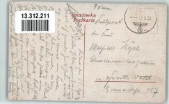 Kutno 1939 Foto AK Feldpost WK II Aleja Patacowa