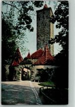 W8803 Rothenburg ob der Tauber Burgtor Novitas 542/10 Farben Fotos