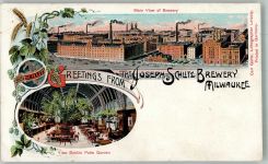 Milwaukee Gebrauchsspuren Brauerei Schlitz Gasthaus Schlitz Palm Garden