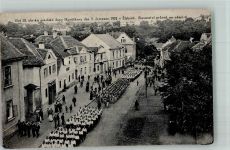 Zlin Gottwaldov 1921 Gebrauchsspuren Festumzug 1921 Zlebech