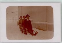 Schlitten Wintersport