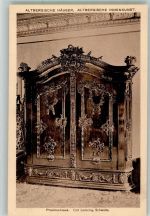 W5830 Schwelm Altbergische Innenkunst Prachtschrank Carl Levering Holzverarbeitung